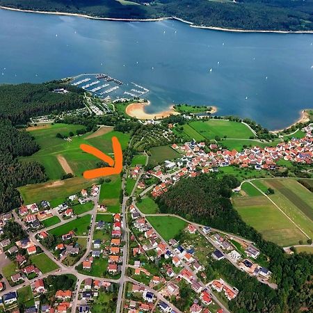 Ferienwohnung Brombachsee Ankerplatz Mit Sauna Bei Juliane Und Klaus بلينفيلد المظهر الخارجي الصورة
