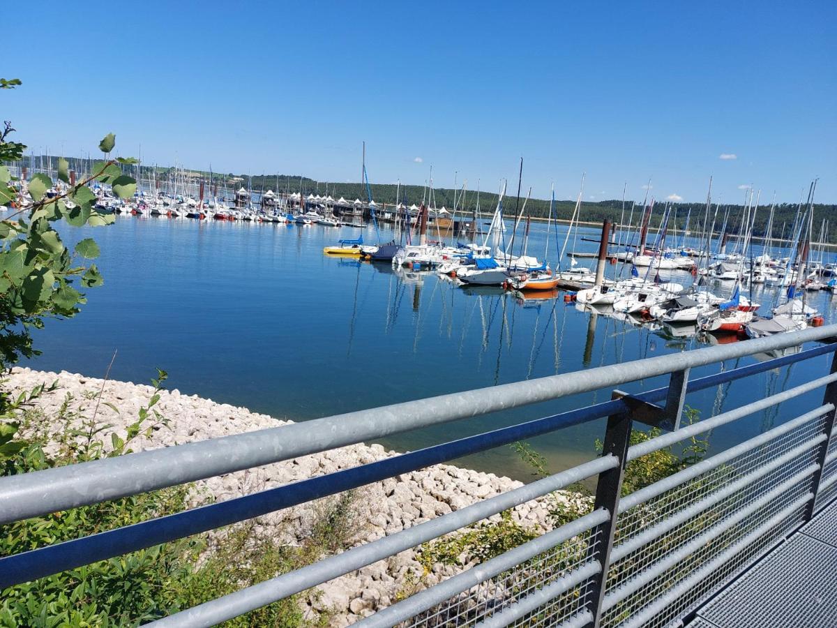 Ferienwohnung Brombachsee Ankerplatz Mit Sauna Bei Juliane Und Klaus بلينفيلد المظهر الخارجي الصورة