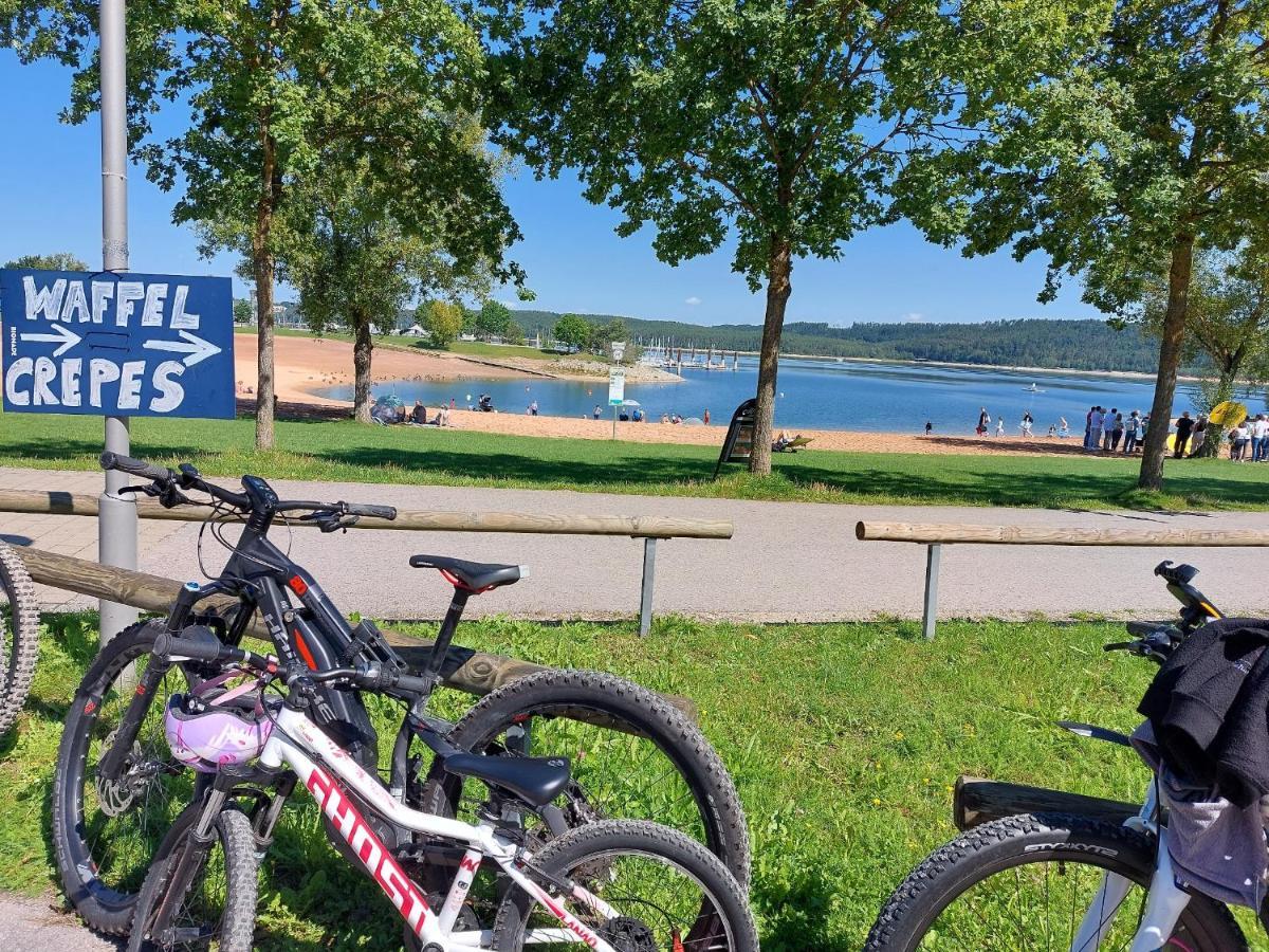 Ferienwohnung Brombachsee Ankerplatz Mit Sauna Bei Juliane Und Klaus بلينفيلد المظهر الخارجي الصورة