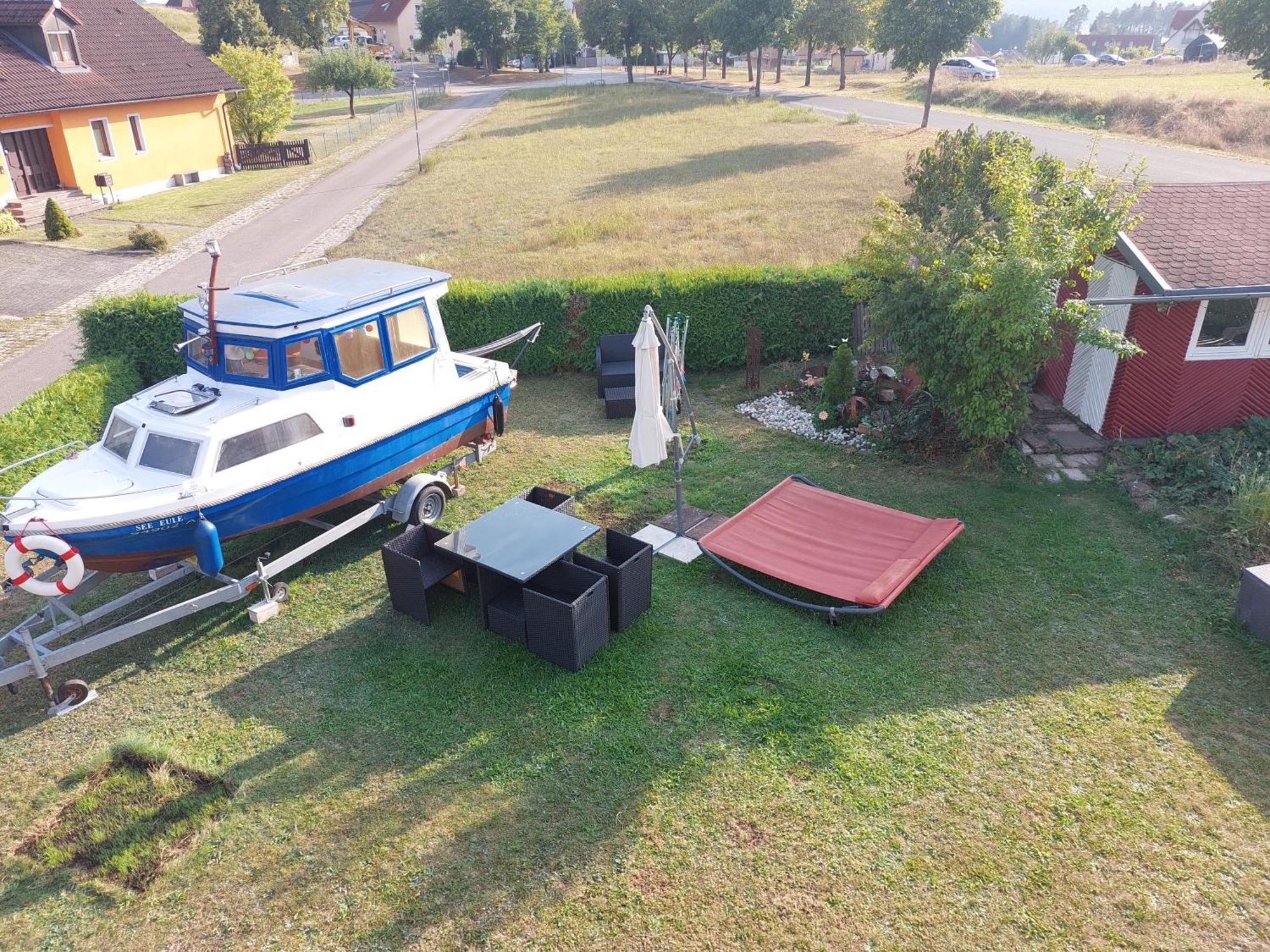 Ferienwohnung Brombachsee Ankerplatz Mit Sauna Bei Juliane Und Klaus بلينفيلد المظهر الخارجي الصورة